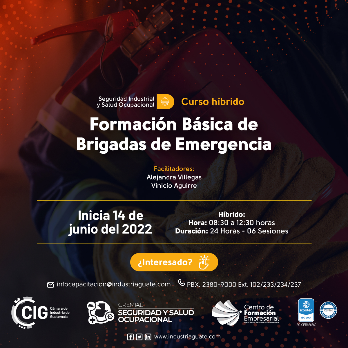 Formación Básica De Brigadas De Emergencia | Gremial SIYSO De Guatemala